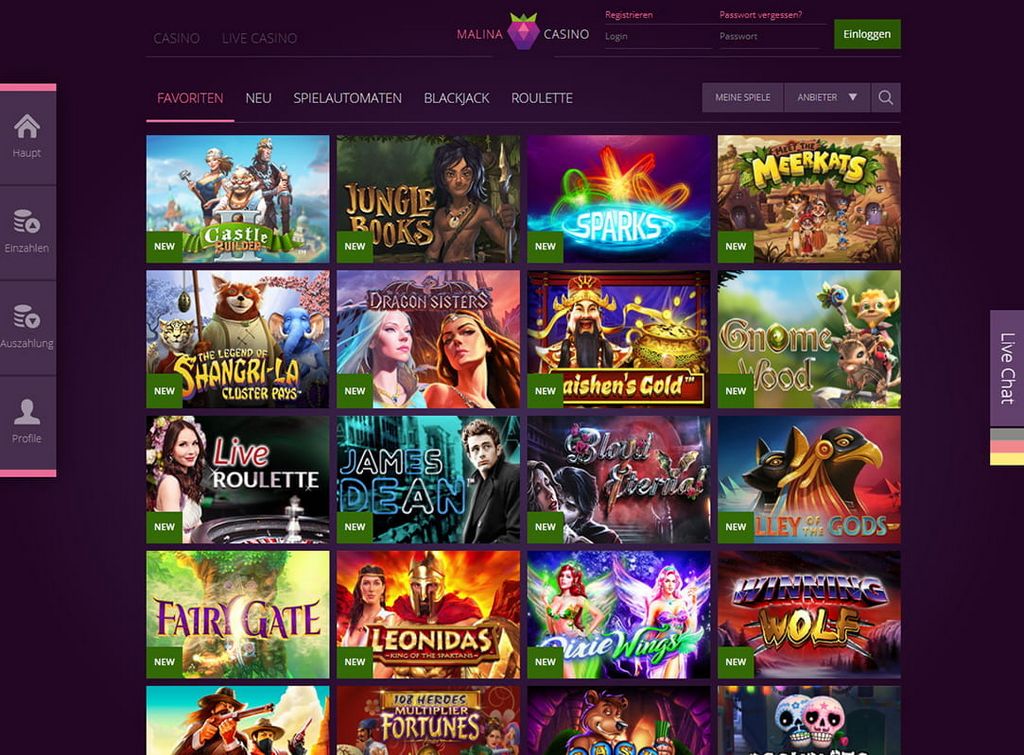 Recenzja kasyna Malina – rankingi specjalistów i graczy